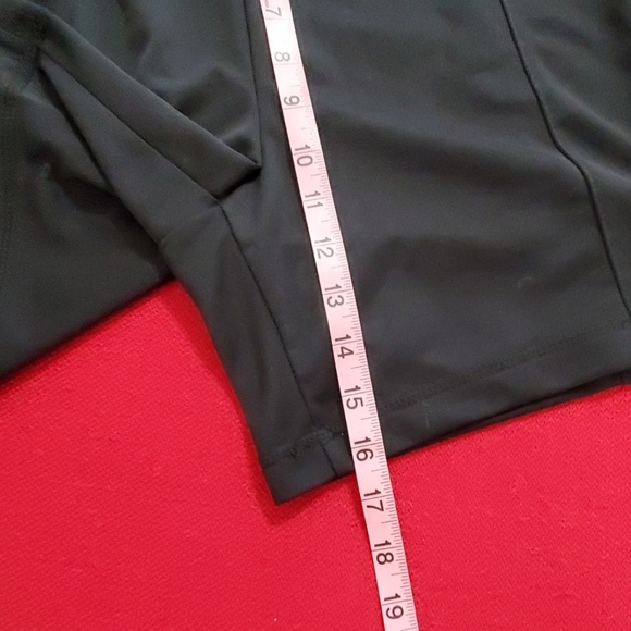 Tek Gear black gym running athletic shorts White Side Stripes Lrg. - Picture 5 of 6